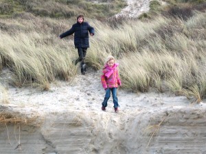 En rennen naar beneden